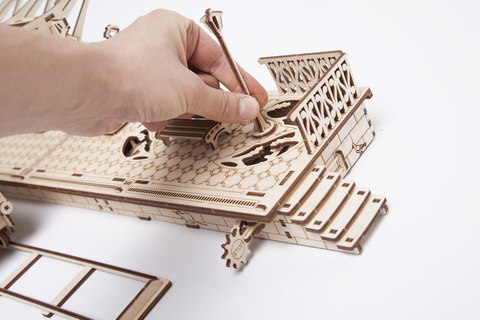Конструктор 3D-пазл Ugears - Перрон