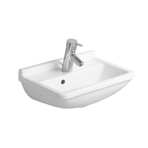 Duravit Starck 3 Раковина 450х320 мм,  с 1 отв под смеситель ,с переливом, цвет белый 750450000