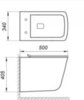 BelBagno BB2322SC Сиденье дюропласт, soft close, металлическое крепление