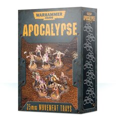 Набор подставок Warhammer Apocalypse: Movement Trays 25mm