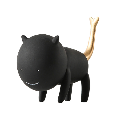 Статуэтка Simulation Cat Black