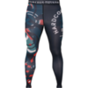 Компрессионные штаны Hardcore Training Nordic Pattern Black Russian