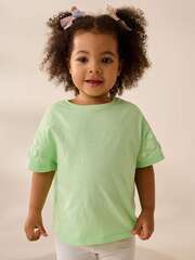Футболка с вышивкой для девочки Next AD8-242, Салатовый