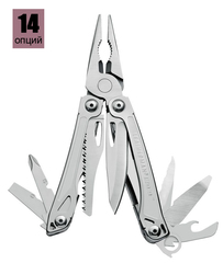 Мультитул Leatherman Sidekick, 14 функций, нейлоновый чехол