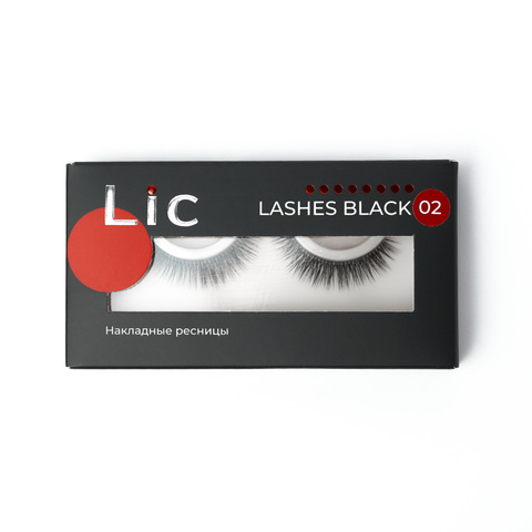 Ресницы накладные 02 NEW/ False Lashes Black 02 NEW