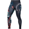 Компрессионные штаны Hardcore Training Nordic Pattern Black Russian