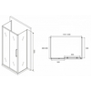 Abber Schwarzer Diamant AG30120MH-S90M-S90M Душевой уголок, 120x90x195