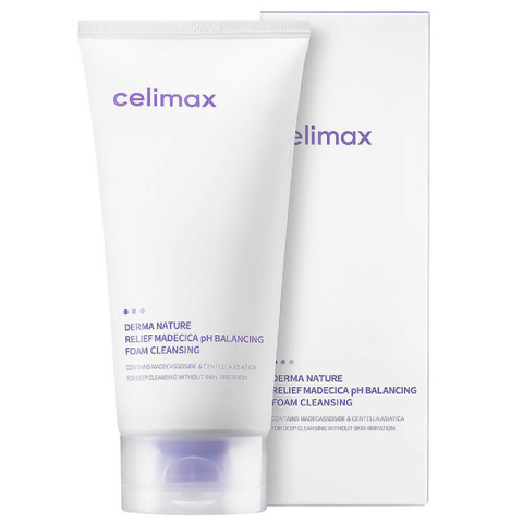 Пенка для умывания Celimax Derma Nature Relief Medecica pH Balancing Foam Cleancing, 150 мл