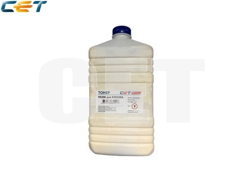 Тонер PK208 для KYOCERA ECOSYS M5526cdn (Japan) Yellow, 500г/бут, (унив.), OSP0208Y-500