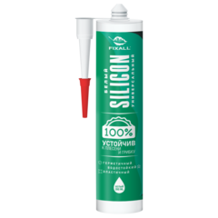 Герметик силиконовый FIXALL универсальный белый 280мл.