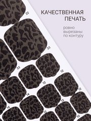 Набор Наклейки для педикюра 