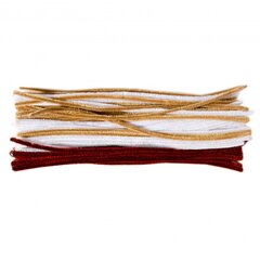 
          Набор для творчества Alingar, Проволока пушистая-30 см 80 шт, Помпоны-90 шт, Глазки-90 шт, "Белый, темно-красный, серый,бежевый", пакет с европодвесом