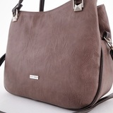 Сумка Саломея 203 македония какао + шоколад