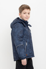 куртка  для мальчика  ВК 36102/н/2 ГР ( 92-122)