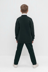 брюки  для мальчика  ТК 46143/черный