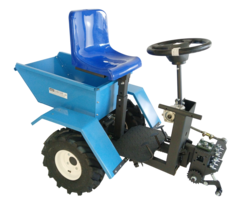 Адаптер задний с рулем АМК-4х4 под шестигранный вал