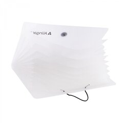 
          Папка на резинке Alingar, A4, "Tree", 325х235х20 мм, 500 мкм,13 отделений, наклейки-разделители, прозрачная, матовая, текстура