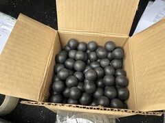 Полиамид 6-бл. (капролон) стеклонполненный Шар PA6 GF30 чёрный Шар Ø25