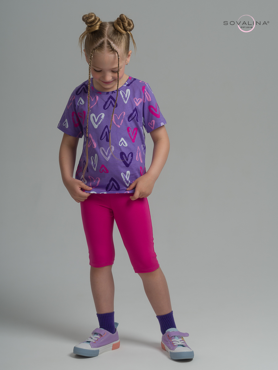 Костюм Актив лавандовая любовь-фуксия