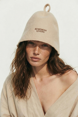 Шапка для бани Bohemian Lovers, шерсть