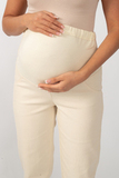 Брюки для беременных 16465 ваниль