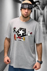 Футболка Tribal Gear - Cartoon (серый)