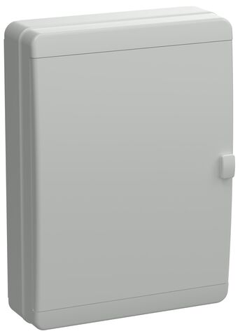 TEKFOR Корпус пласт. КМПн-54 IP65 сер. непрозр. дверь IEK