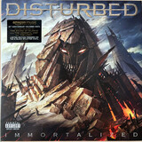 DISTURBED: Immortalized - Limited Tan & Black Splatter Vinyl Edition - Amazon Exclusive (Виниловая пластинка)