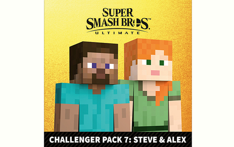 Super Smash Bros. Ultimate - Набор бойца 7: Стива и Алекс (Nintendo Switch - Цифровая версия) (EU)