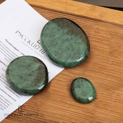 Камни из нефрита для стоунтерапии. Набор 3шт