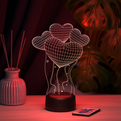 3Д-светильник 