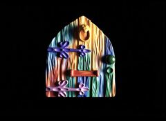 Силиконовый молд Дверь деревянная ( серия домики для гномов и фей