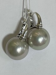 Фобос (серьги из серебра)