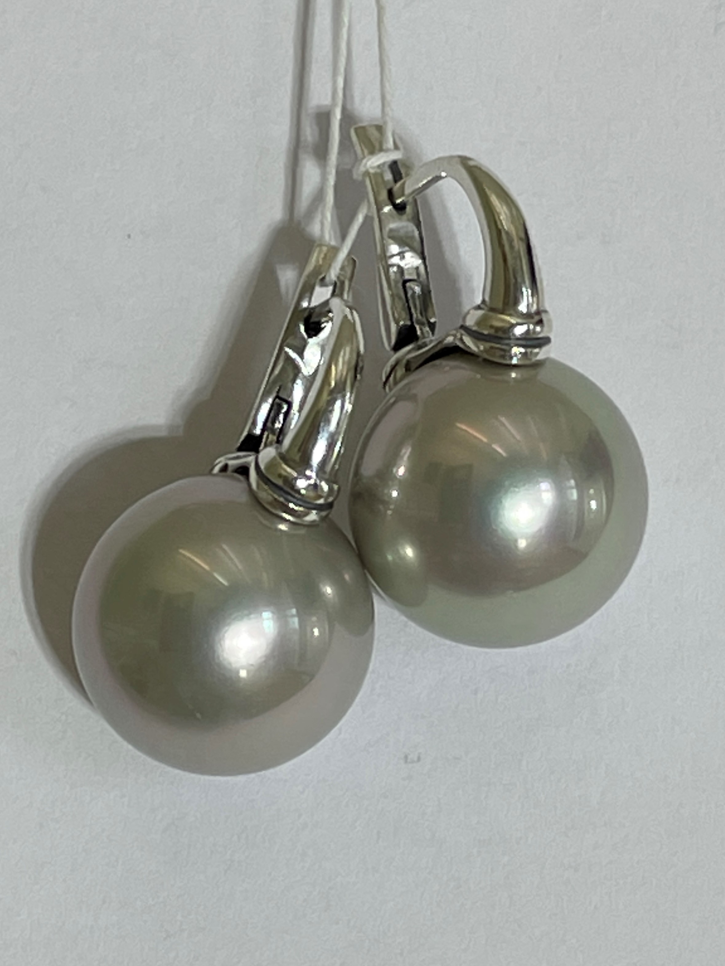 Фобос (серьги из серебра)