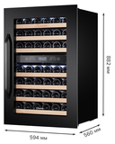 Винный шкаф Libhof Connoisseur CKD-42 Black