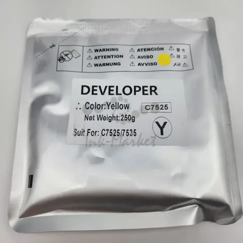 Девелопер 675K85060, C7525Y желтый для Xerox WC 7525, 7535 совместимый