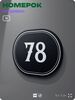 Номерок на дверь квартиры 78, для кабинета, офиса, шильдик 9 х 7 см, черный, Айдентика Технолоджи