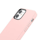 Силиконовый чехол Hoco “Pure series” для iPhone 12 Mini (Розовый)