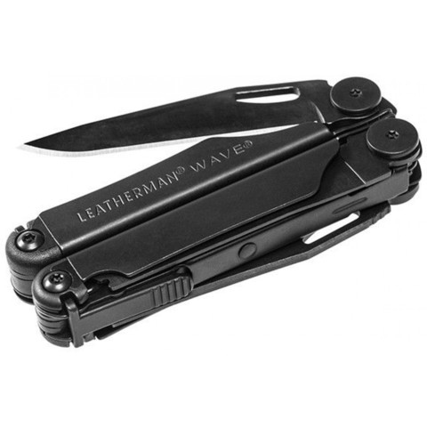 Мультитул Leatherman Wave Plus 17 функций, чёрный (832526)