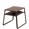 Пластиковый столик Pop темно-коричневый
