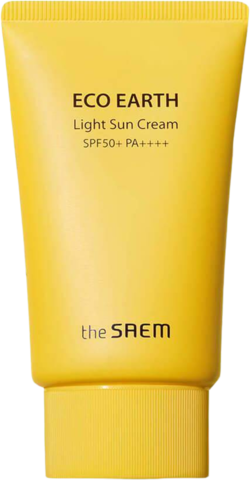 The Saem Sun Крем для лица солнцезащитный Eco Earth Light Sun Cream