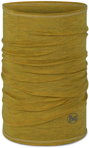 Картинка шарф-труба Buff Wool lightweight Multistripes Maize - 7