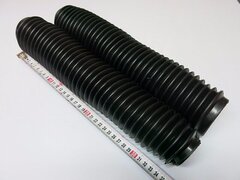 Пыльники вилки 360мм гофры чёрные