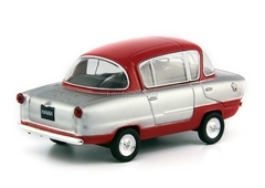 IMZ-NAMI-A50 Belka (Squirrel) silver-red 1:43 DeAgostini Auto Legends USSR #115