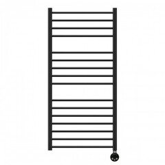 Полотенцесушитель электрический Lemark Ursus - LM72116EBL (П16 500x1100), левый/правый, черный