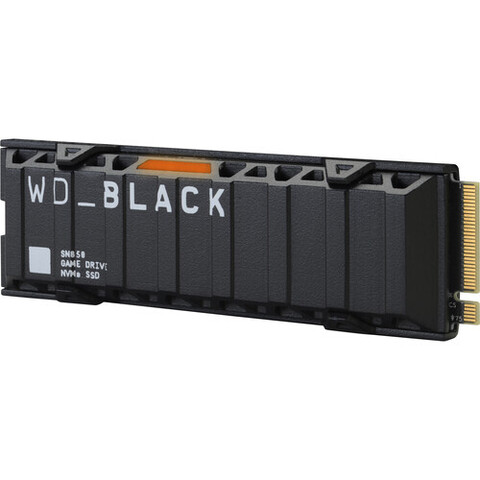 Диск SSD WD 2TB WD_BLACK SN850 NVMe with Heatsink (PCIe Gen4)