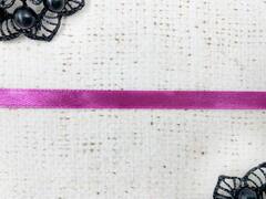 Лента атласная, ш. 0,6 см, фуксия