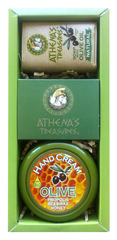 Подарочный набор в оригинальной упаковке ATHENA'S TREASURES крем и мыло