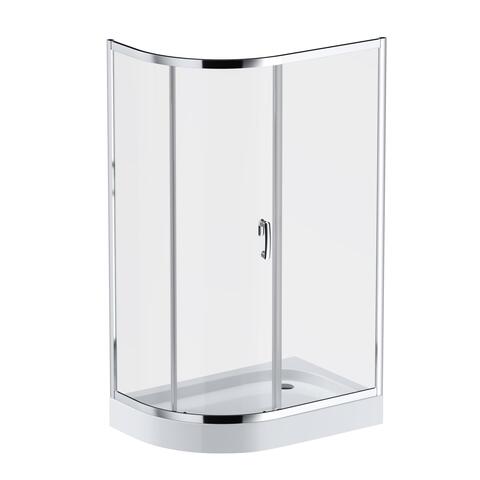 Am.Pm W83G-302U120CT Like Solo Slide 120 Душ. ограждение Like 120x80. стекло прозрачное. проф хром глянц.