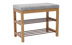 Банкетка с 2-мя полками для обуви (580 мм)